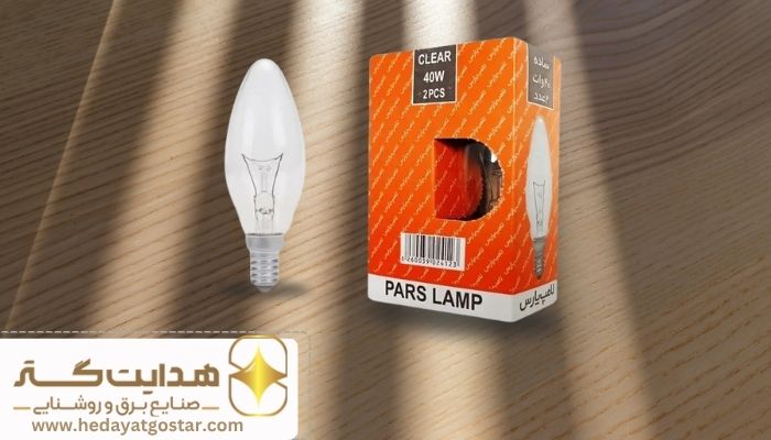 لامپ شمعی پارس شهاب